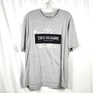 True Religion XXL 2XL Tee T-Shirt Buddha